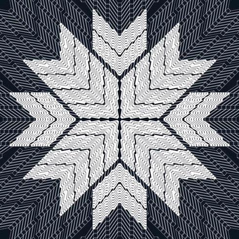 NYC Symmetric Flower Nintendo 2DS XL (2017) Skin